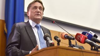 Zadar – Sjednica Gradskog vijeca Grada Zadra. Gradonacelnik Bozidar Kalmeta i zamjenik Zvonimir Vrancic. Reno Sinovcic. Joso Nekic. Danijel Kasap.Photo: Dino Stanin/PIXSELL