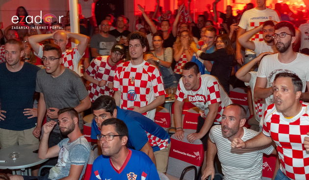 Ludilo u Zadru: Evo kako se navijalo i slavilo pobjedu Vatrenih