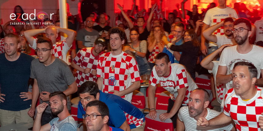 Ludilo u Zadru: Evo kako se navijalo i slavilo pobjedu Vatrenih