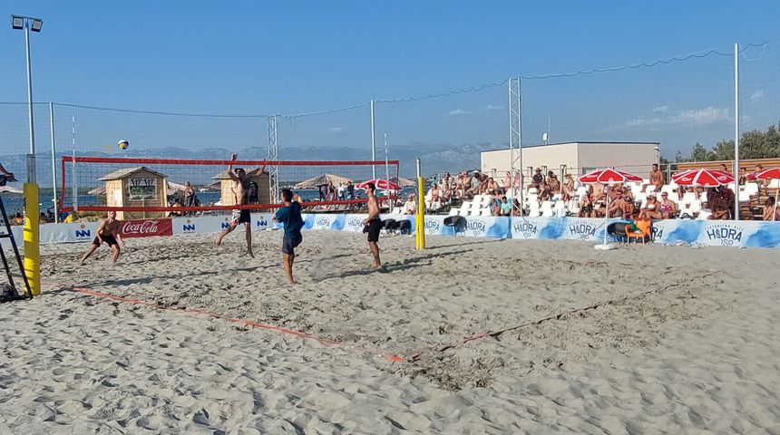 Nin Open, Prvi turnir u odbojci na pijesku na novootvorenim terenima na plaži Ždrijac Nin Open, Prvi turnir u odbojci na pijesku na novootvorenim terenima na plaži Ždrijac