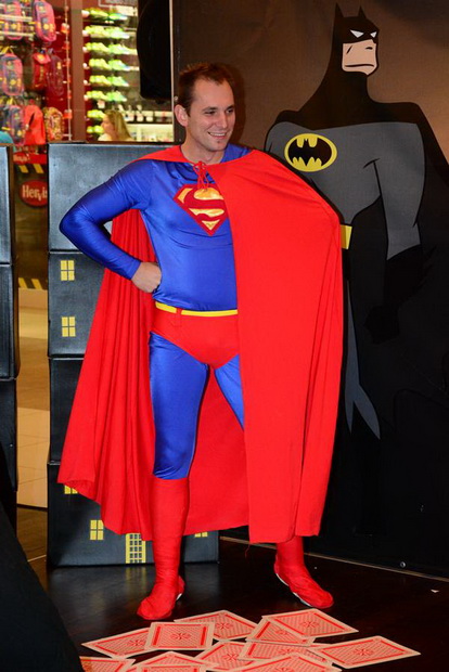 Superheroji u trgovinskom centru Supernova 25. listopada 2014. Foto: Iva Perinčić Superheroji u trgovinskom centru Supernova 25. listopada 2014. Foto: Iva Perinčić