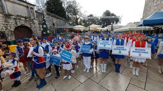 Defile mažoret plesa @ Advent u Zadru Defile mažoret plesa @ Advent u Zadru