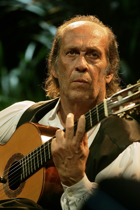 Pula, 230810.
Paco de Lucia i band nastupili su u Pulskoj areni u sklopu turneje 2010.
Foto: Srecko Niketic / CROPIX