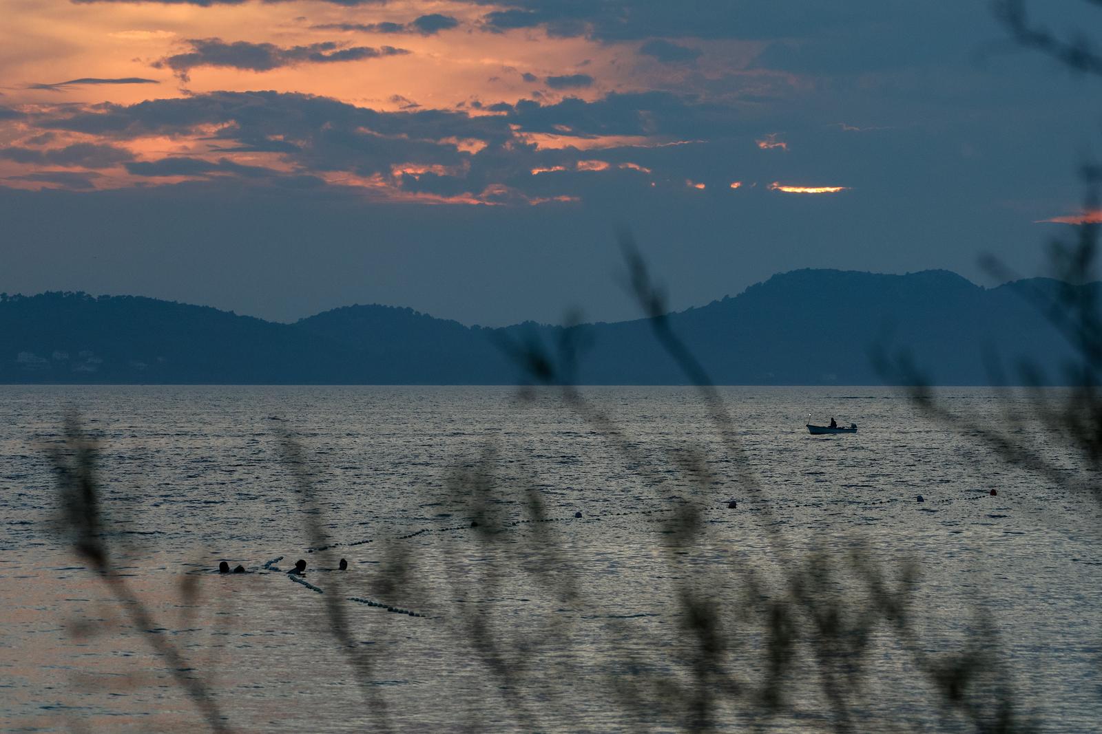 Smiraj rujanskog dana u Zadru Smiraj rujanskog dana u Zadru