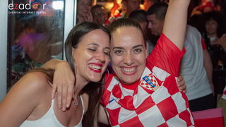 Zadar je gorio: Velika fešta nakon plasmana Vatrenih u polufinale Svjetskog prvenstva