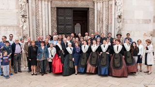 Predstavljanje zadarske pučke nošnje, Foto: Željko Karavida
