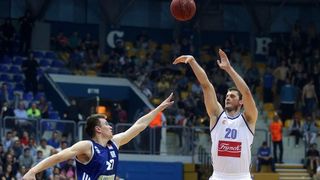 KC Drazen Petrovic, Zagreb – A-1 muska Liga za prvaka, polufinale, 3. utakmica, KK Cibona – KK Zadar 80-71. Photo: Goran Stanzl/PIXSELL KC Drazen Petrovic, Zagreb – A-1 muska Liga za prvaka, polufinale, 3. utakmica, KK Cibona – KK Zadar 80-71. Photo: Goran Stanzl/PIXSELL