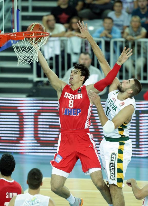 Arena Zagreb, Pripremna košarkaška utakmica Hrvatska – Litva 94-80, Foto: alibor Urukalović/PIXSELL