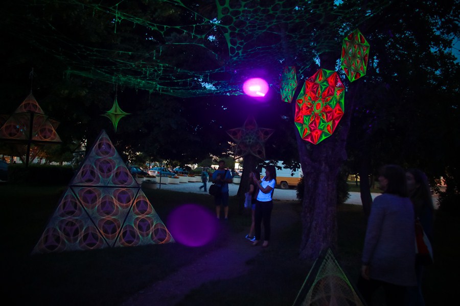 Otvorenje izložbe svjetlosnih instalacija od konca