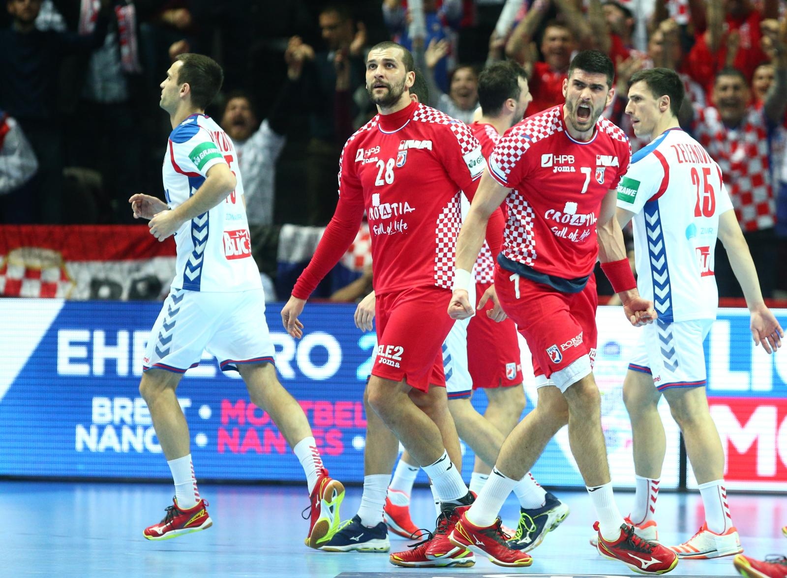 Spaladium Arena, Split – Europsko rukometno prvenstvo, skupina A, 1. kolo, Hrvatska – Srbija 32-22. Spaladium Arena, Split – Europsko rukometno prvenstvo, skupina A, 1. kolo, Hrvatska – Srbija 32-22.