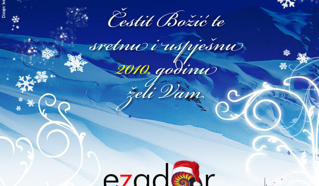 Božićna čestitka portala eZadar