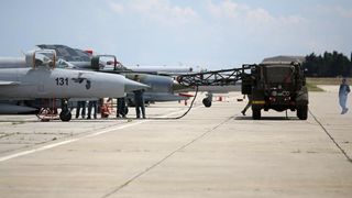 Dan otvorenih vrata Zračne baze Zemunik 5. kolovoza 2014., Foto: Filip Brala/PIXSELL