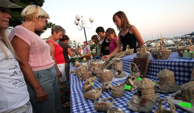 Biograd: Večer starih zanata i rukotvorina (foto: Marin Gospić)