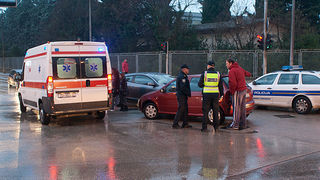 Prometna nesreća na križanju Radićeve i Tuđmanove, Foto: Leo Banić