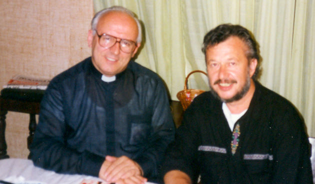 Nadbiskup Prenđa i T.M. Bilosnić na jednom od zajedničkih susreta, Foto: Privatni arhiv T.M. Bilosnića