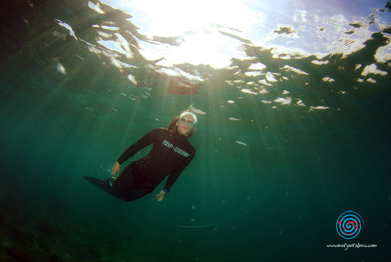 Podmorski foto session na Puntamici, Foto: Marjan Radović Podmorski foto session na Puntamici, Foto: Marjan Radović