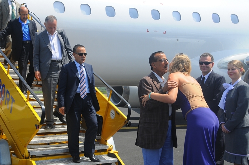 Investitor iz Dubaija sletio na zadarski aerodrom, foto: Borna Strizak Investitor iz Dubaija sletio na zadarski aerodrom, foto: Borna Strizak