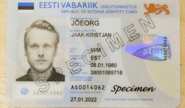 Estonska elektronička osobna iskaznica