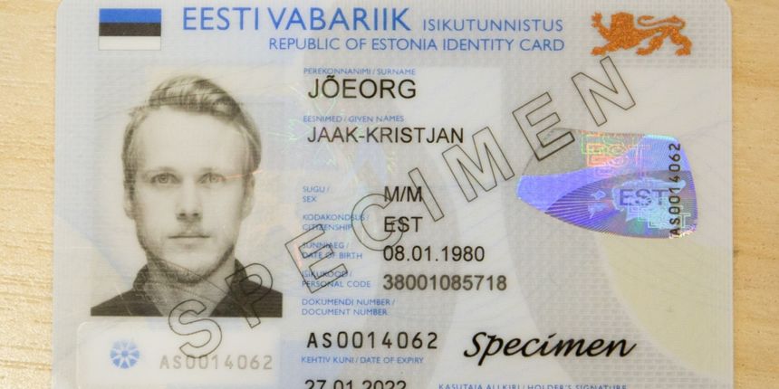 Estonska elektronička osobna iskaznica Estonska elektronička osobna iskaznica