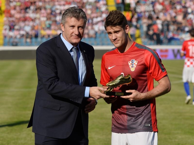 07.06.2015., Varazdin – Prijateljska nogometna utakmica izmedju Hrvatske i Gibraltara. Photo: Goran Stanzl/PIXSELL