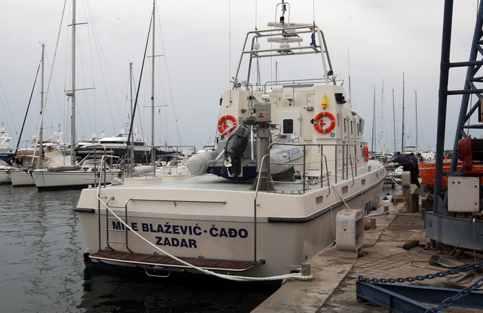 Zadar, 300611.
Marina Tankerkomerc. Zadarska policija dobila je novi brod s imenom