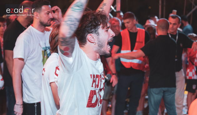 Zadar priredio nezaboravan doček svojim Vatrenim herojima