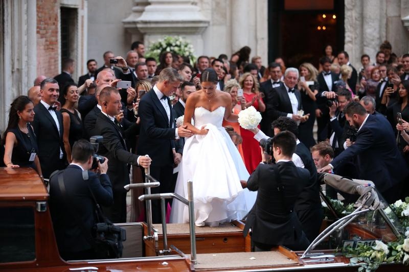 U Veneciji su vjenčali tenisačica Ane Ivanović i nogometaš Bastian Schweinsteiger. Photo: Petar Glebov/PIXSELL U Veneciji su vjenčali tenisačica Ane Ivanović i nogometaš Bastian Schweinsteiger. Photo: Petar Glebov/PIXSELL
