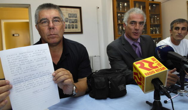 Marko Karađole, Goran Pauk i Branko Karačić, Foto: Niksa Stipanicev / CROPIX