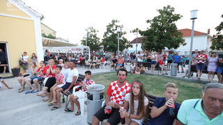 Bibinje: Navijanje za Vatrene i fešta nakon pobjede nad Engleskom