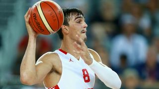 Arena Zagreb, Zagreb – Pripremni turnir za EuroBasket 2015., Hrvatska – BiH. Photo: Igor Kralj i Marko Lukunic/PIXSELL Arena Zagreb, Zagreb – Pripremni turnir za EuroBasket 2015., Hrvatska – BiH. Photo: Igor Kralj i Marko Lukunic/PIXSELL