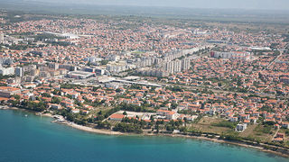 Grad Zadar iz zraka, foto: Leo Banić