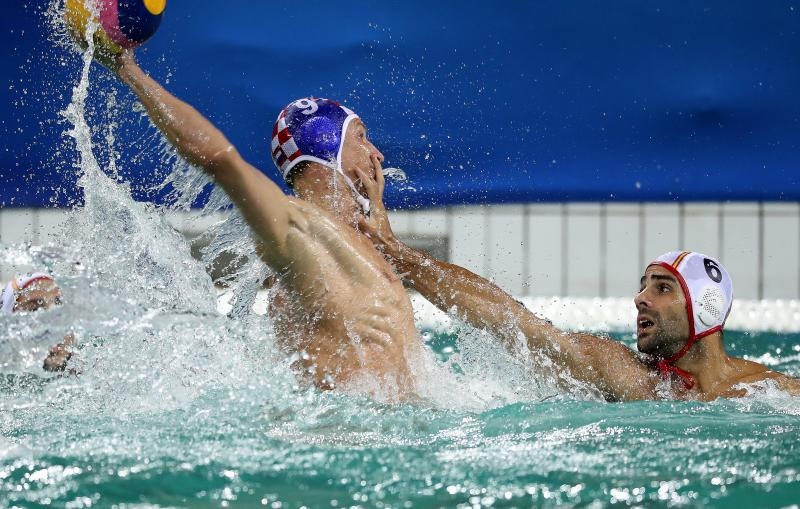 Olimpijske igre 2016., vaterpolo, skupina B, 3. kolo, utakmica Hrvatska – Španjolska 4-9. Photo: Igor Kralj/PIXSELL