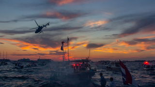 Veličanstven doček četvorice zadarskih Vatrenih od Gradskog mosta do Foruma