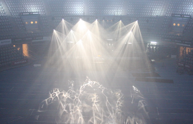 Dvorana K.Cosic: Sve je spremno za docek Nove 2010. uz Davida Moralesa