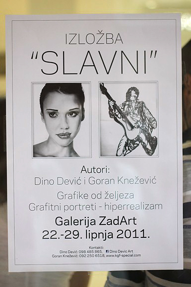 Izložba Dina Devića i Gorana Kneževića u galeriji ZadArt