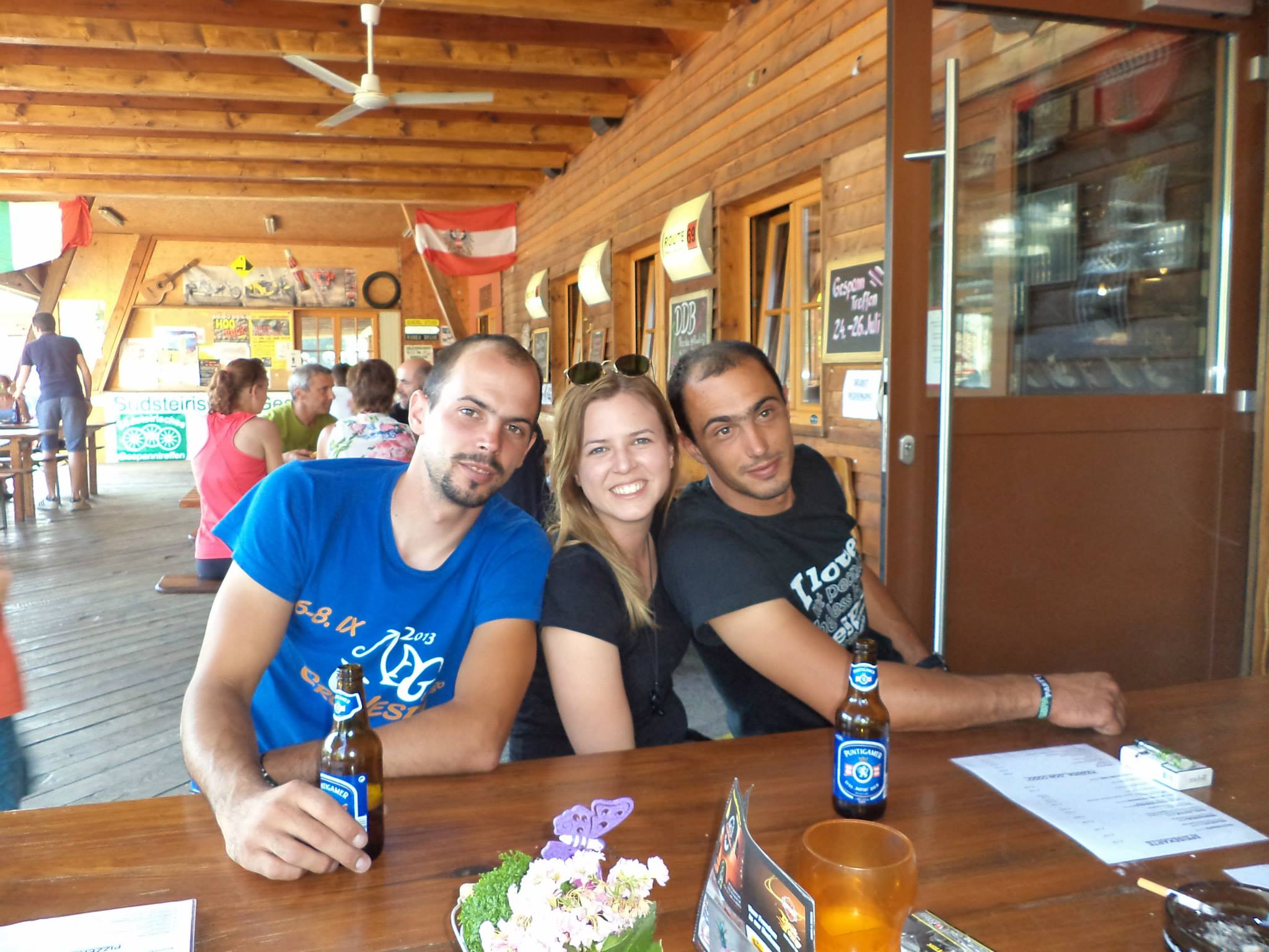 Vespa klub Zadar u Austriji, foto-klub Scooterie Liebnitz