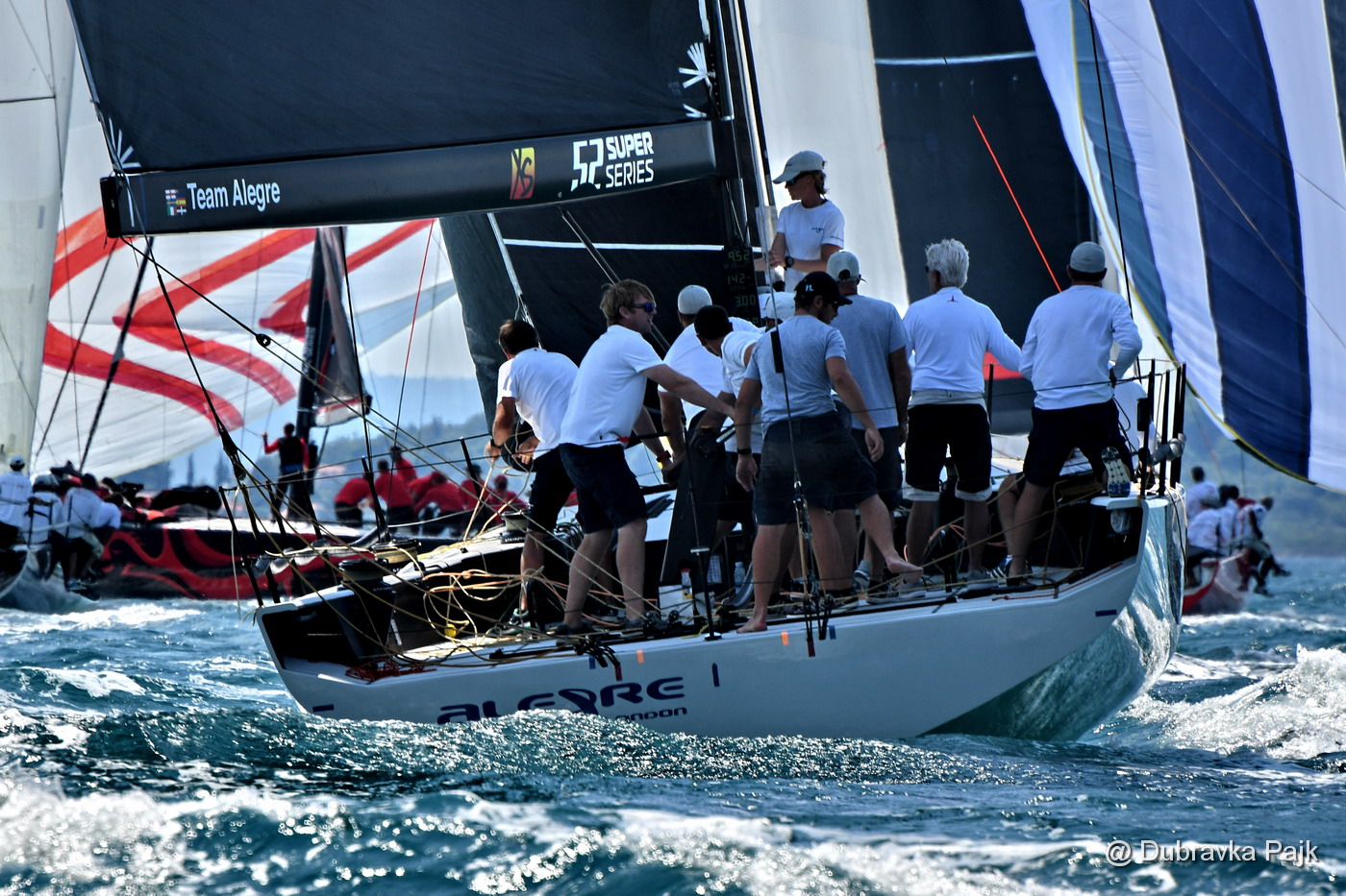 Prvi dan TP52 regate ispred zadarske rive Prvi dan TP52 regate ispred zadarske rive