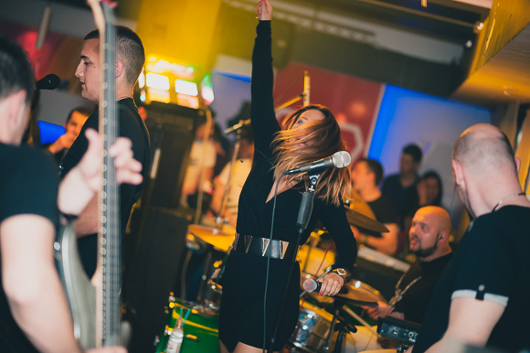 Ana Nikolić @ Hitch bar, 2.5.2015. (Foto: Ivan Toman)