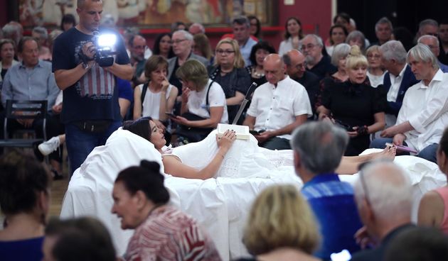 Promocija knjige Dimitrija Popovića uz performans