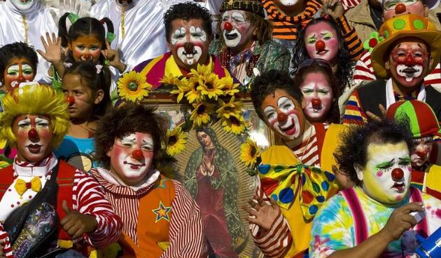 Meksički festival klaunova (Foto: bestweekever.tv)