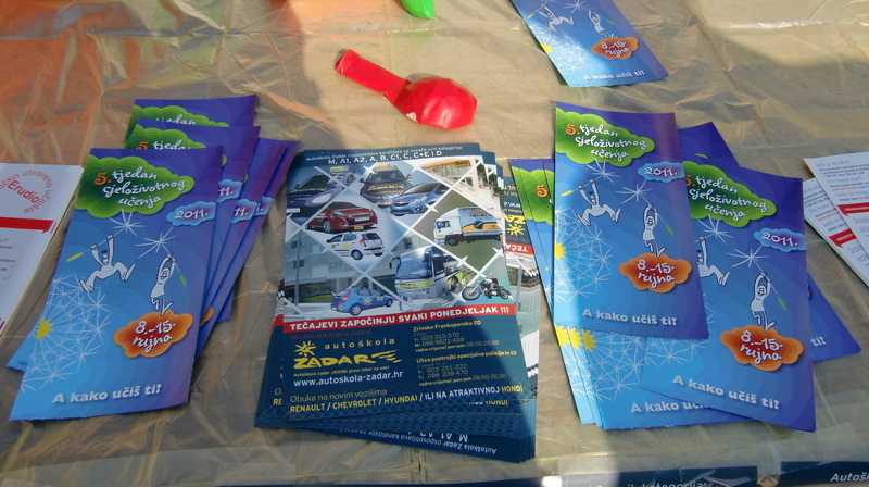 Tjedan cjeloživotnog učenja 2011., sajam obrazovanja na Narodnom trgu Tjedan cjeloživotnog učenja 2011., sajam obrazovanja na Narodnom trgu