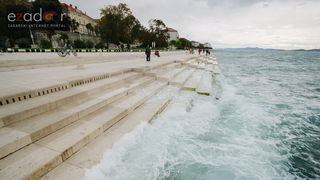 Đir po gradu, ponedjeljak 23. listopada 2017. Tramontana, Morske orgulje