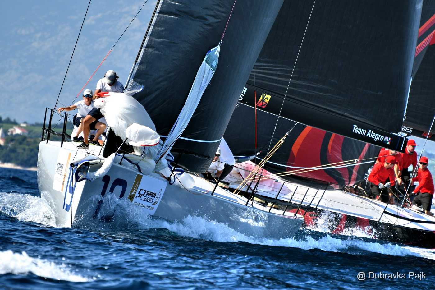Prvi dan TP52 regate ispred zadarske rive Prvi dan TP52 regate ispred zadarske rive