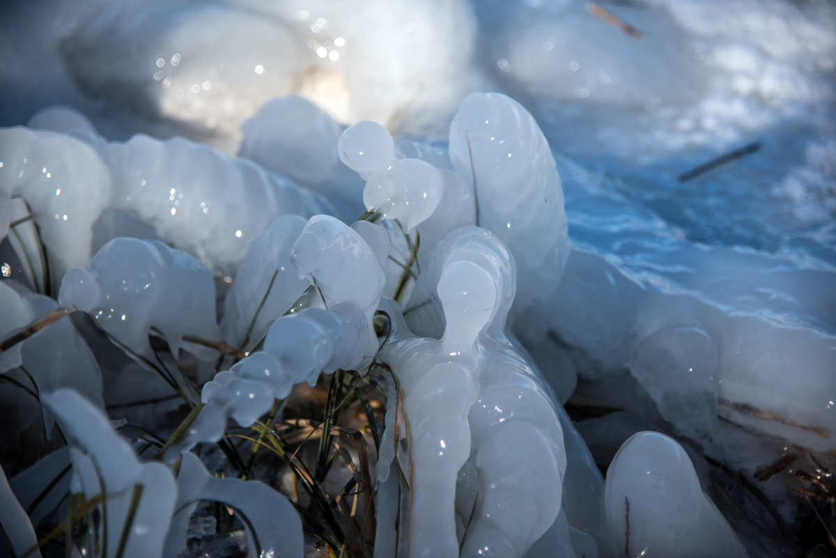 Debeli minusi i orkanska bura zaledili Vransko jezero Debeli minusi i orkanska bura zaledili Vransko jezero