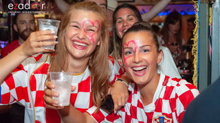 Zadar je gorio: Velika fešta nakon plasmana Vatrenih u finale Svjetskog prvenstva