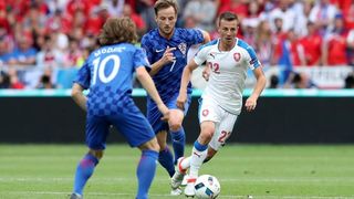 Stadion Geoffroy-Guichard, Saint-Etienne, UEFA EURO 2016., 2. kolo, skupina D, Česka – Hrvatska. Photo: PIXSELL Stadion Geoffroy-Guichard, Saint-Etienne, UEFA EURO 2016., 2. kolo, skupina D, Česka – Hrvatska. Photo: PIXSELL