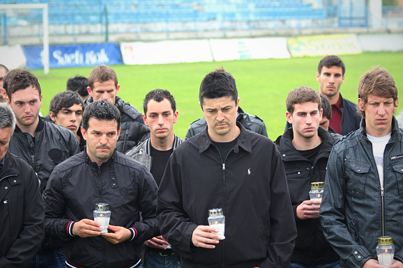 Obilježavanje 4. godišnjice smrti Hrvoja Ćustića (foto:Saša Čuka)