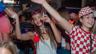 Zadar je gorio: Velika fešta nakon plasmana Vatrenih u polufinale Svjetskog prvenstva