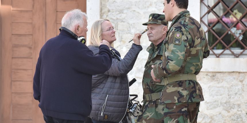 Film “General” nastavio se snimati u Zadru. Mustafa Nadarević je general Bobetko