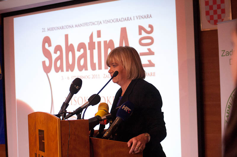 Svečano otvaranje Međunarodne manifestacije vinogradara i vinara Sabatina 2011. Svečano otvaranje Međunarodne manifestacije vinogradara i vinara Sabatina 2011.
